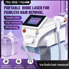 2025 Ice Titanium Soprano Permanent Painless Diode Laser Hair Removal Machine