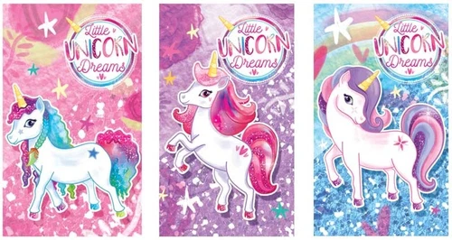 6, 12, 24, 48 Mini Unicorn Notebooks Girls Party Note Pad Loot Bag Fillers