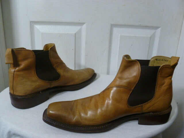 MERCANTI FIORENTINI TAN LEATHER MEN display picture 2