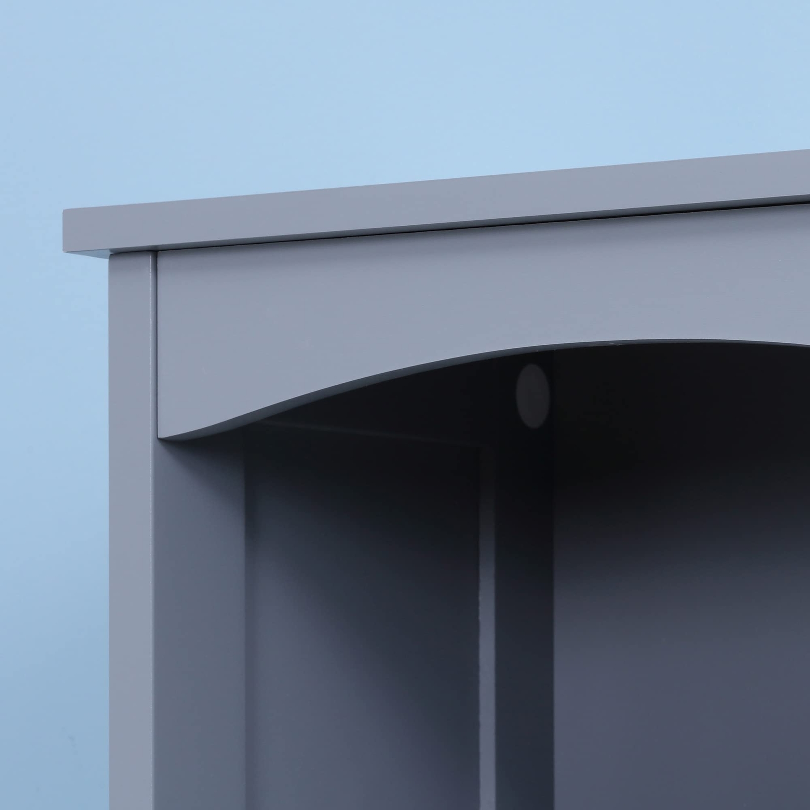 HOMCOM Bathroom Storage Cabinet, Free Standing Bathroom Storage Unit Tall New