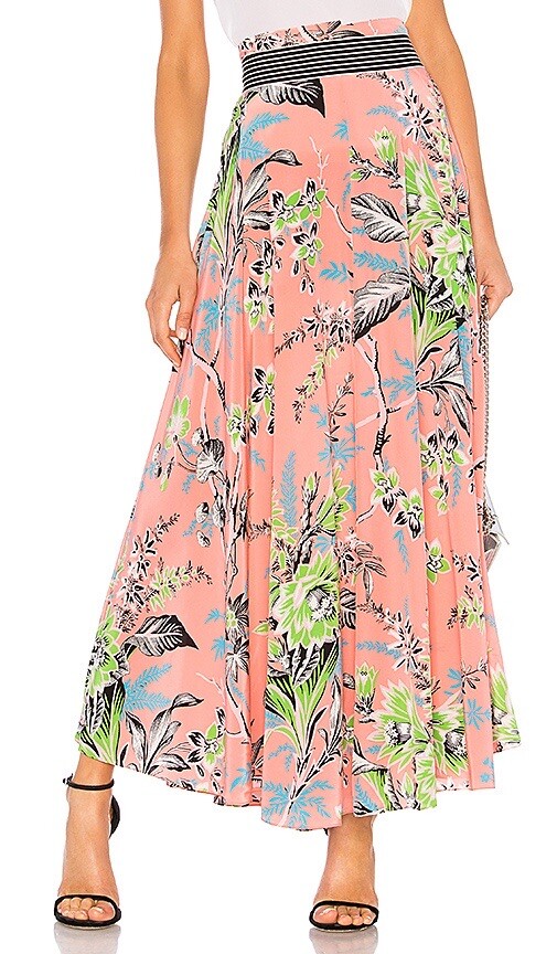 NWOT 0 XS DVF Diane von Furstenberg Avalon Hyacinth High Waisted