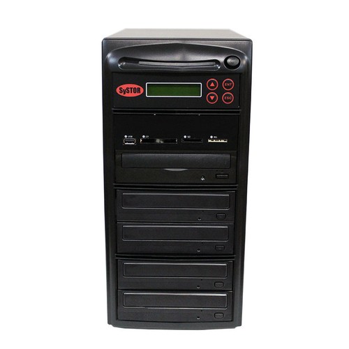 SySTOR 1-4 USB/SD/CF/MS/MMC Multi Media Backup Copier to CD DVD Duplicator - Picture 2 of 2