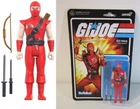 Target EXCLUSIVE Super7 RED NINJA 3.75" ReAction action figure ~NEW in package!~