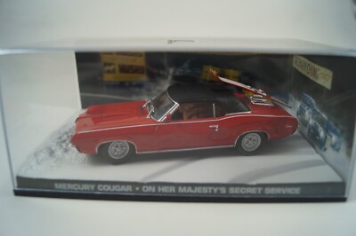 Modellauto 1:43 James Bond 007 Mercury Cougar *im Geheimdienst ihrer Majestät 21