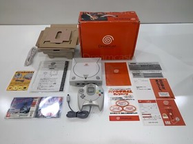 Sega Dreamcast Console JAPAN HKT-3000 Import CIB System Complete in Box + Game!