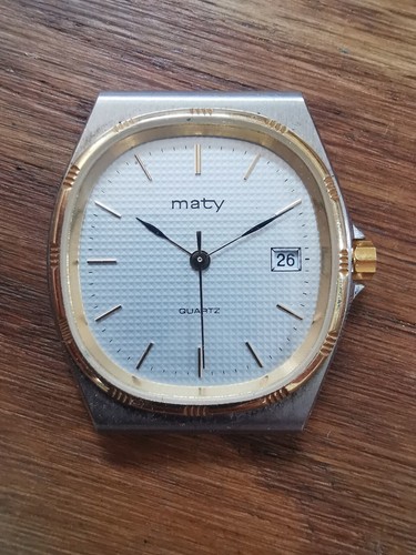 Montre Vintage JAZ Quartz Date - Acier Homme/Femme - Pile À Changer - P2316