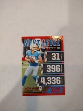 2021 Score - Next Level Stats Red #NL10 Justin Herbert (JGA)