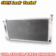3Row 34" Radiator For 1988-2000 Chevy C/K Series 1500 2500 3500 Tahoe/GMC Yukon