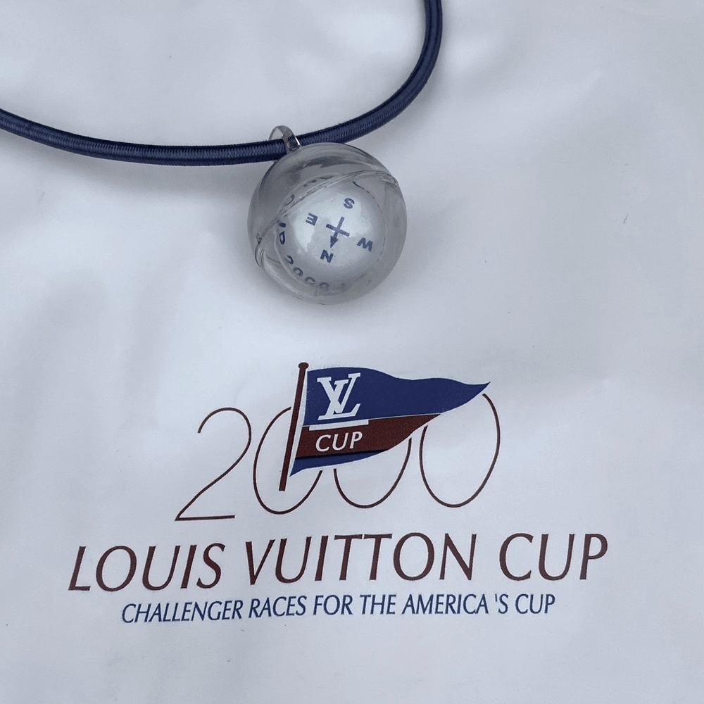 Authentic LOUIS VUITTON 2000 America's Cup Compass Bracelet