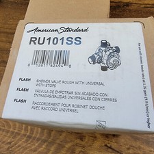 USED American Standard Flash Shower Rough-In Valve Body 1/2" Connection RU101SS