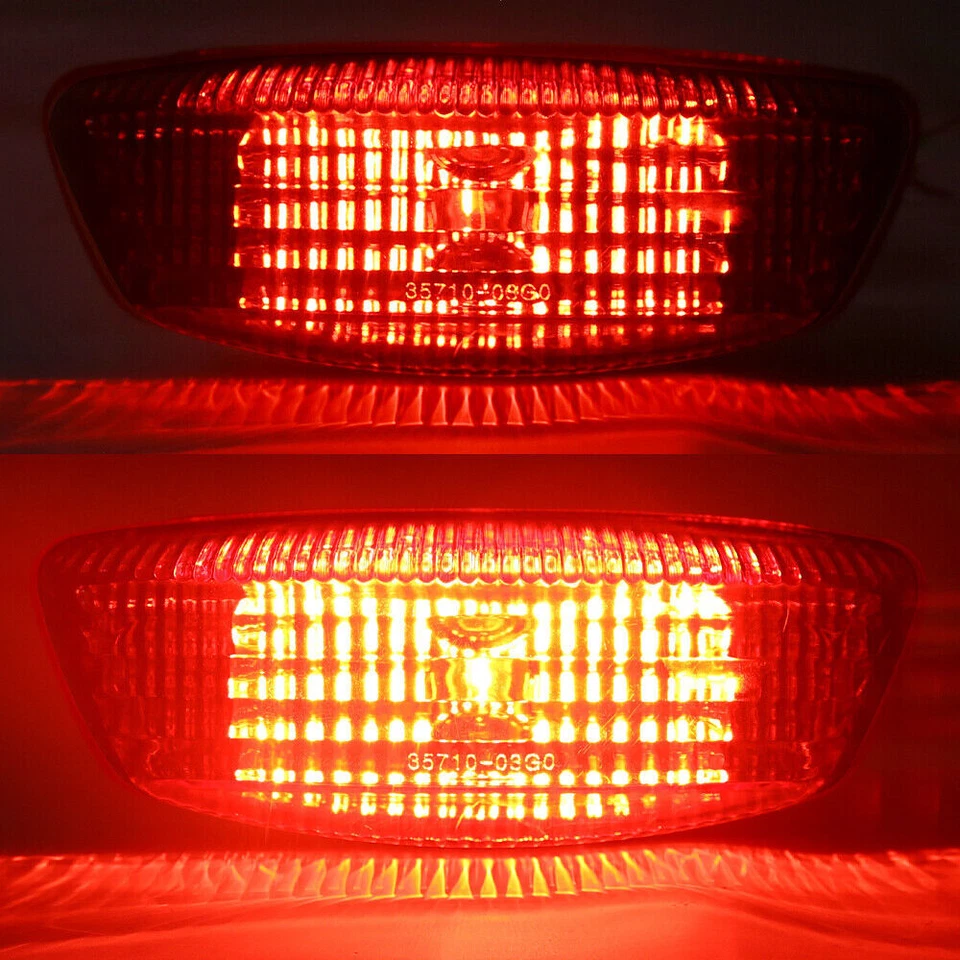 Conjunto de lanterna traseira vermelha luz de freio traseira para Kawasaki KFX400 KSF 2003-2006 - Imagem 2 de 4