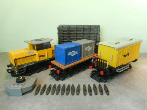 Playmobil véhicules trains pour trains