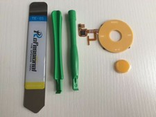 Click Wheel Flex Button for iPod Classic Video 5th 5.5 Gen 30/60/80GB YELLOW