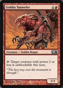 Goblin Tunneler x4 - Magic 2012 - NM-Mint, English - Magic 2012