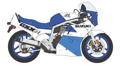 Hasegawa 1/12 kit Suzuki GSX-R750 GR71G Blue / White from JP A006