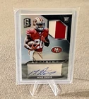 2015 Panini Spectra Football Mike Davis AJA-MD Silver Prizm Auto Relic #d /99