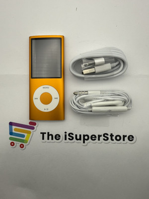 Apple iPod nano 4th Gen A1285 Orange (8GB) + 1 Year CPS Warranty!