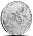 2026 Zombucks World Libertattered BU 1 oz .999 Fine Silver Round/Coin - IN STOCK