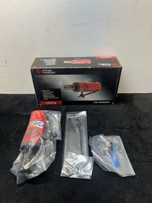 Chicago Pneumatic CP876 Air Die Grinder Tool, Heavy Duty, Straight, 1/4 Inch