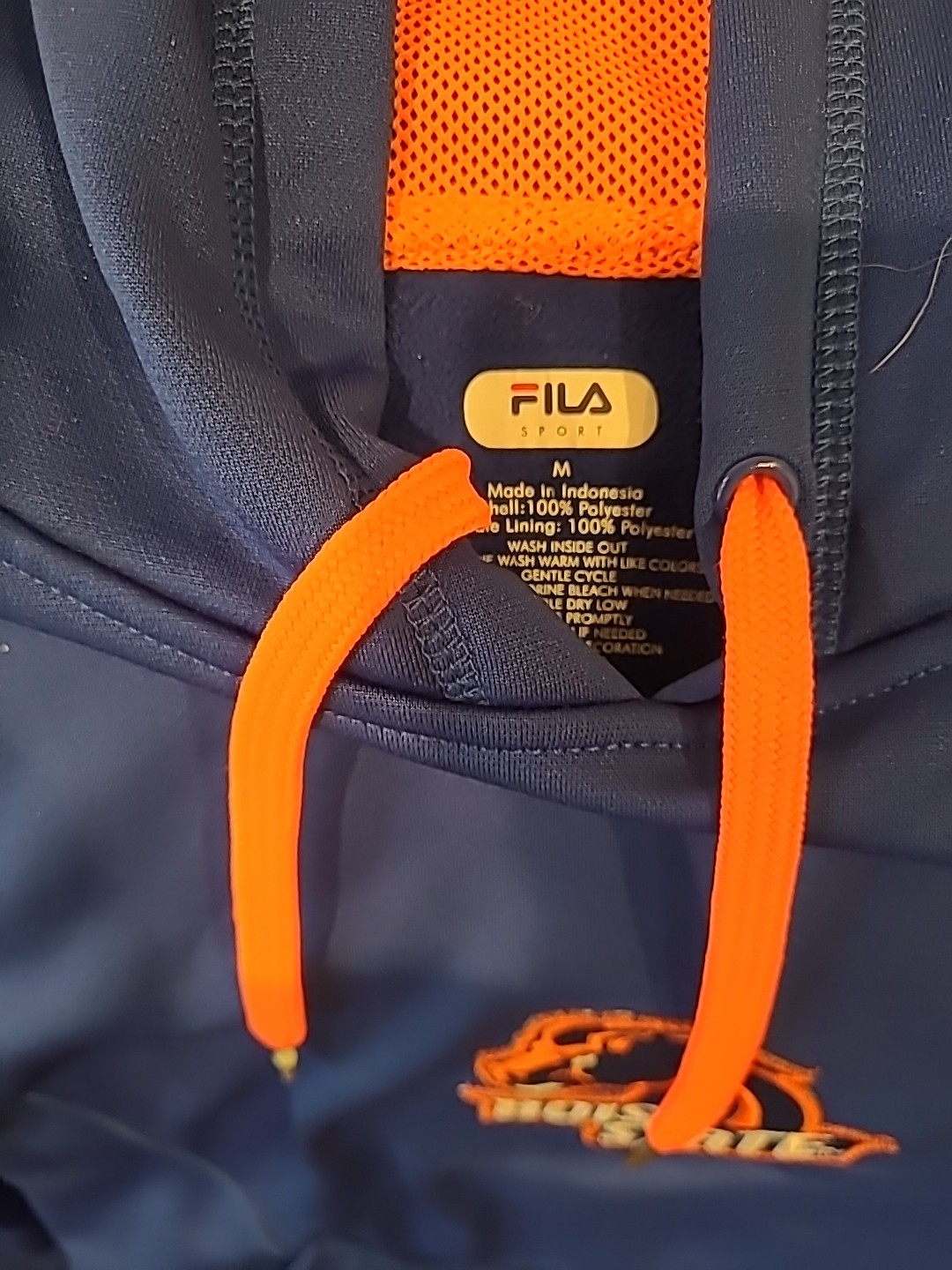 Boise State Fila Felpa con Cappuccio Blu Medio Leggi