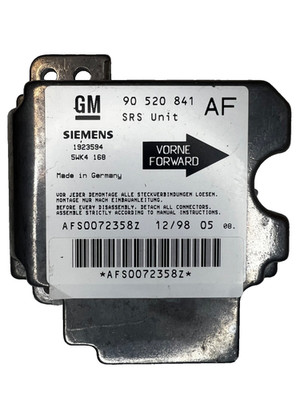 GM AlRBAG SRS Control unit module 90520841 AF original K100