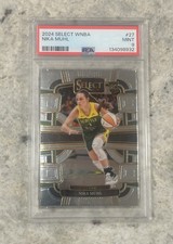 2024 Panini Select WNBA #27 Concourse Nika Muhl (RC) PSA 9 Seattle Storm
