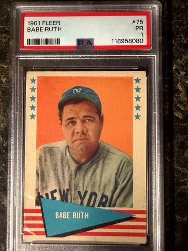 1961 FLEER BASEBALL GREATS PICK CARDS YOU WANT