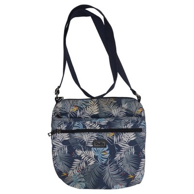 Duffy, Umhängetasche, Damen, Blau/Mehrfarbig, Blumen, 23, 4, 23 cm #wh2