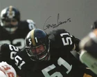 Autographed Signed LOREN TOEWS PITTSBURGH STEELERS  8x10  photo - w/COA