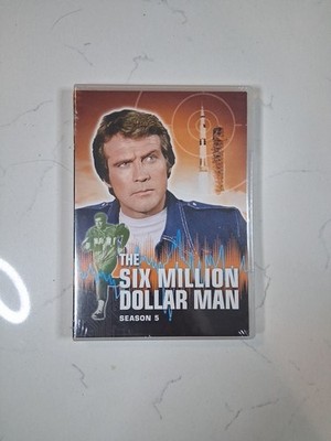 The Six Million Dollar Man: Season 5 [DVD] Sealed NEW 6 DISCS 
