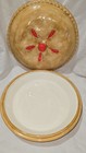 Vintage Ceramic Cherry Pie Dish Covered Cottage Core — photo 3