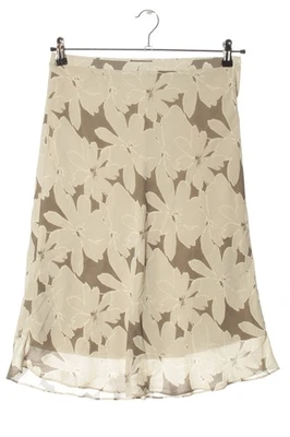 H&M Jupe évasée Dames Jupe T EU 36 crème-gris foncé style décontracté - Photo 1/4