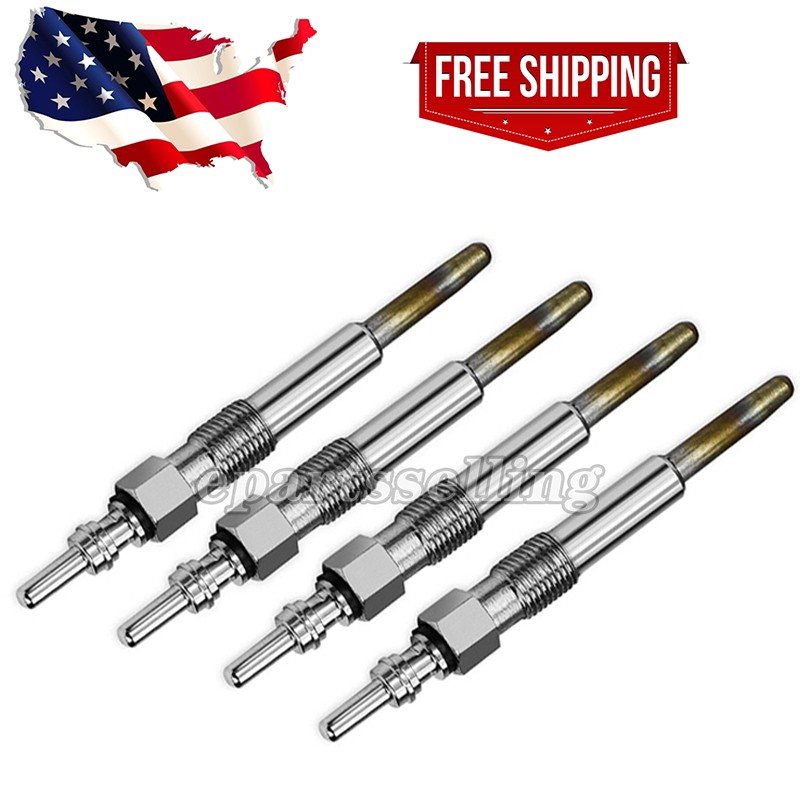 4x Diesel Glow Plugs Fits For Volkswagen Beetle Golf Jetta Passat Bosch 1.9L L4