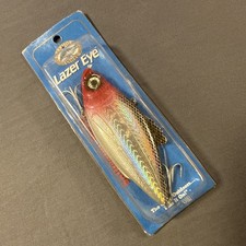 Offshore Angler Lazer Eye Saltwater Series Magnum Shad Silver & Red Lure NEW