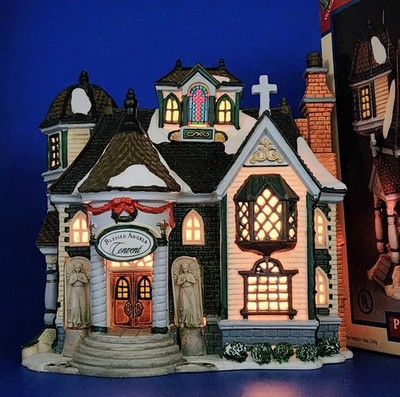 LEMAX Blessed Angels Convent RETIRED Vintage RARE Caddington Village 05471 & Box