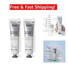 Luxurious Whitening Toothpaste - Fluoride Free Nano Hydroxyapatite 1.3 Fl Oz 2Pk