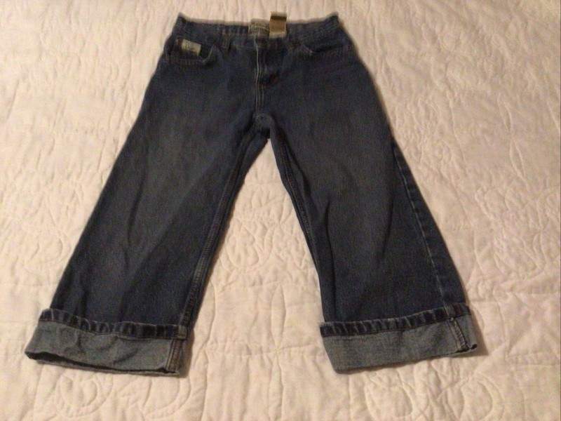 Berne Capris Size 16 Youth Regular Blue