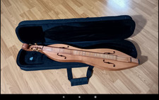 Applecreek Cherry  Spruce Hourglass Mountain Dulcimer With Hard Case