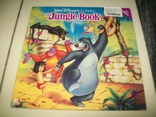 THE JUNGLE BOOK 2-Laserdisc LD VERY GOOD CONDITION WALT DISNEY VERY RARE CAV 