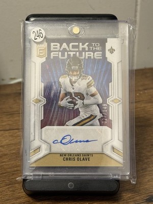 2023 Panini Donruss Elite - Back to the Future Signatures Chris Olave /149