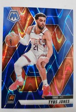 2024-25 Panini Mosaic Tyus Jones #94 Seismic Blue Raywave Prizm /149