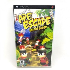 PSP Ape Escape: On the Loose (Sony PSP, 2005) New Case & Replacement Artwork