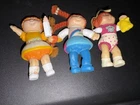 Vintage Cabbage Patch Kids Mini Figures/Dolls X3 1980's
