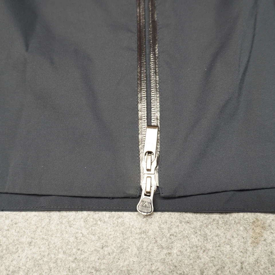 Chaqueta para hombre ZegnaSport Techno Flex XL repelente al agua elástica sin costuras azul marino Foto 4 de 4