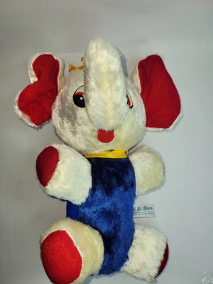 Vintage Etone Plush Elephant 14''