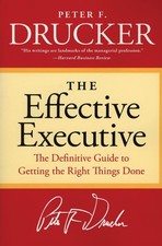 The Effective Executive by Peter F. Drucker  Paperback New