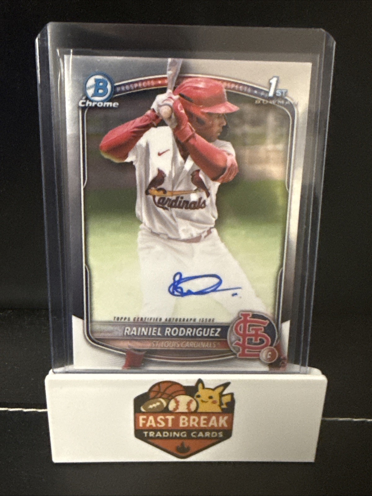 2025 Bowman Chrome Rainiel Rodriguez (#CPA-RR) Chrome 1st Bowman ON-CARD AUTO