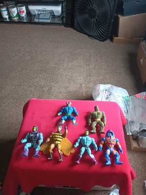 Vintage 80s Masters Of The Universe 6 FigureS Original Toys