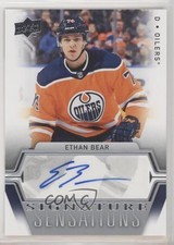 2019-20 Upper Deck Signature Sensations Ethan Bear #SS-EB Auto a2k