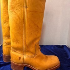 Frye Campus Banana Leather Tall Boots